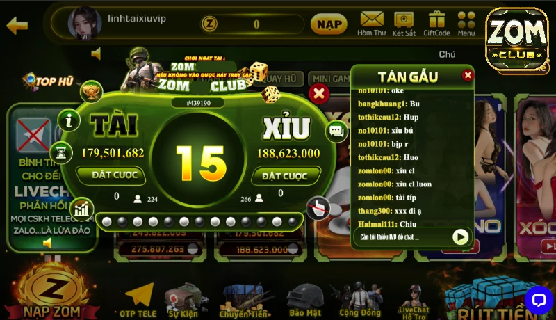 Bỏ Túi 4 Mánh Chơi Tài Xỉu Zomclub Luôn Thắng Cho Newbie