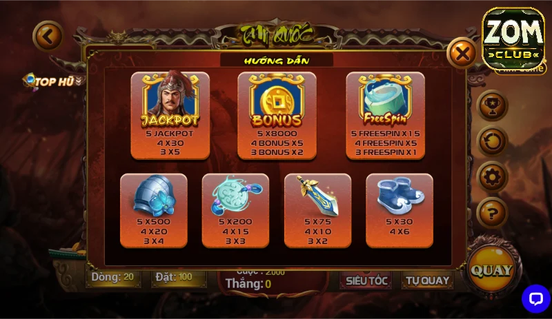 Các thuật ngữ quan trọng trong Tam Quốc Zomclub