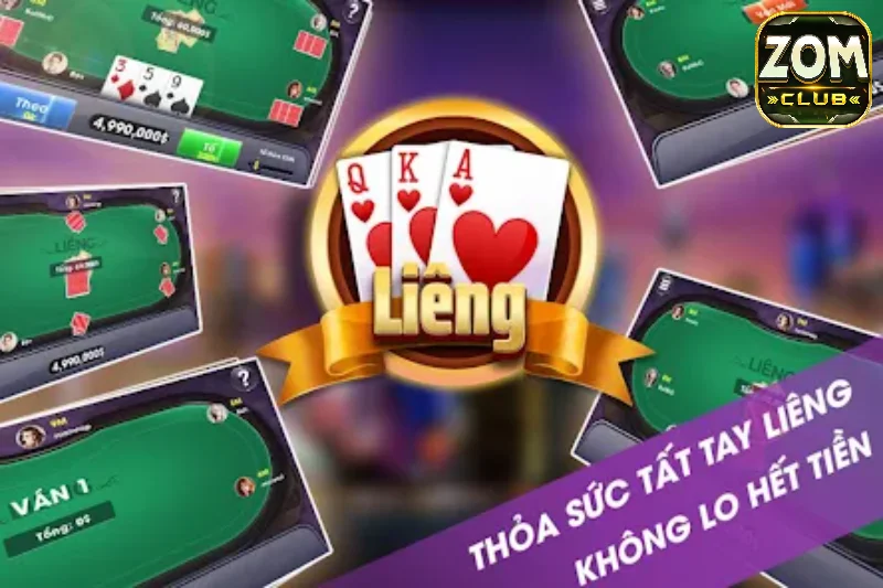 Liêng Zomclub – Trải nghiệm đánh bài đỉnh cao và thắng lớn