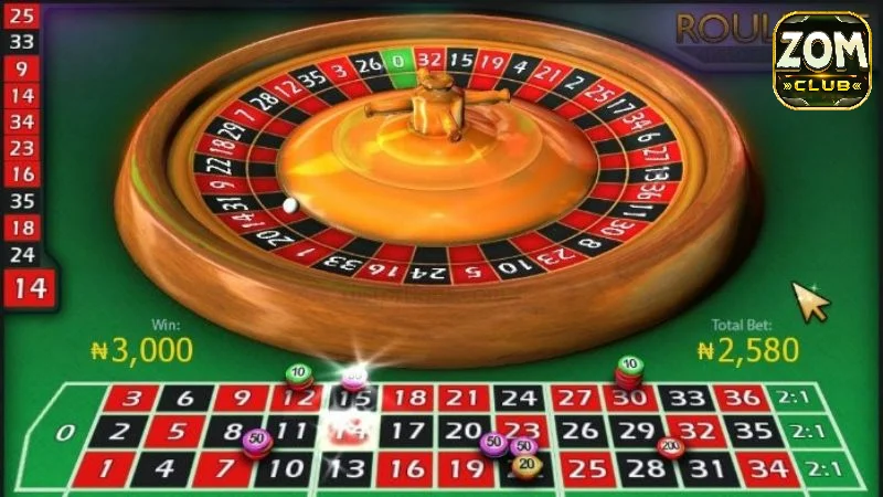 Roulette Zomclub và luật chơi cơ bản dành cho cược thủ 