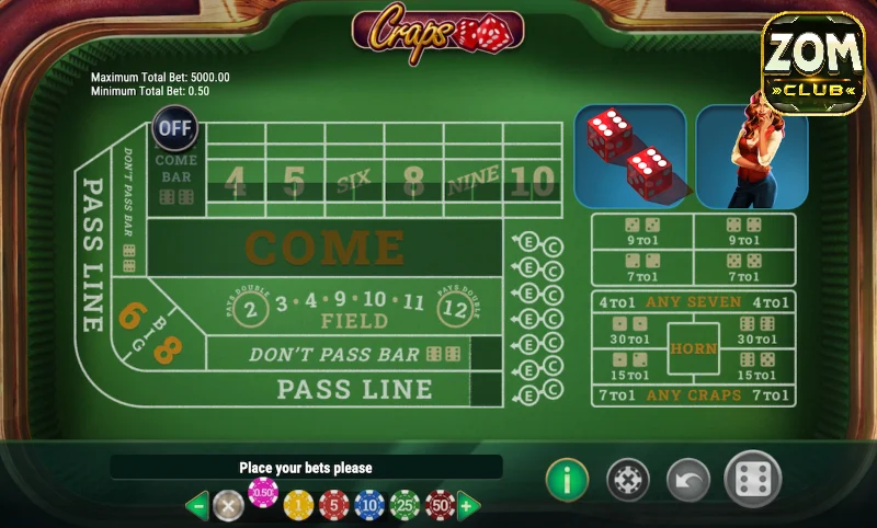 Craps Zomclub – Bí Quyết Làm Giàu Thành Công Cho Bet Thủ