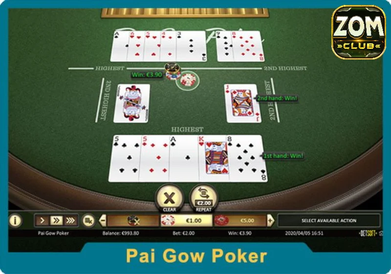 Pai Gow Zomclub – Cách Chơi Chuẩn Như Cao Thủ Thực Thụ 